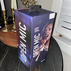 iJOY Brand New (Unopened) Bluetooth Karaoke Microphone - Black